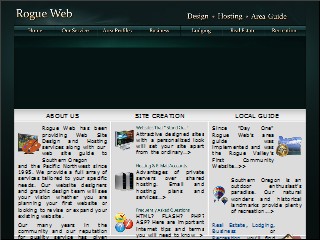 Web site www.rogueweb.com, Best Western Horizon Inn